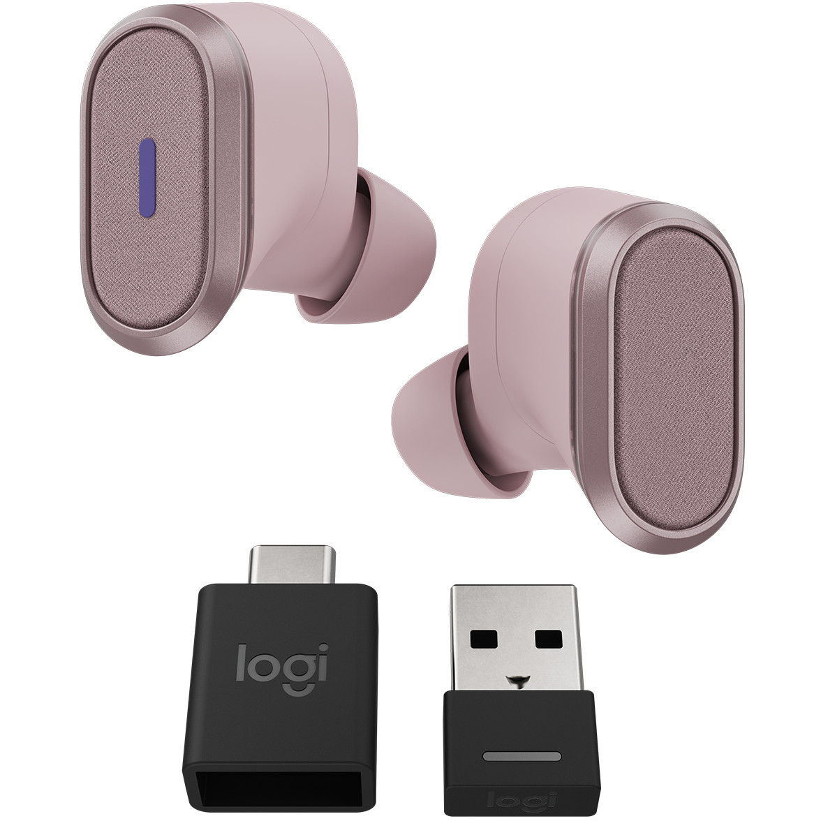 Slušalice LOGITECH Zone TWS In-Ear Rosa (ANC, bežične)