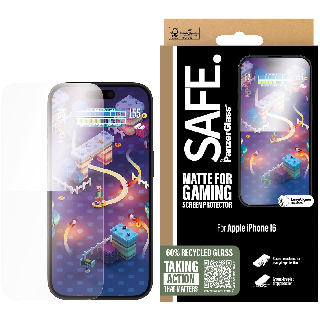 Zaštita za telefon PANZER GLASS SAFE Gaming iPhone 16/15 UWF-1