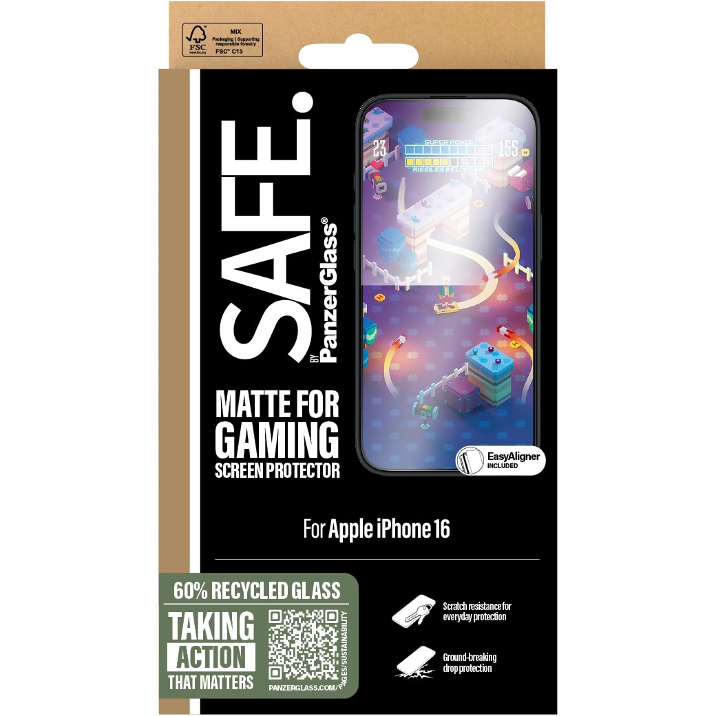 Zaštita za telefon PANZER GLASS SAFE Gaming iPhone 16/15 UWF-2