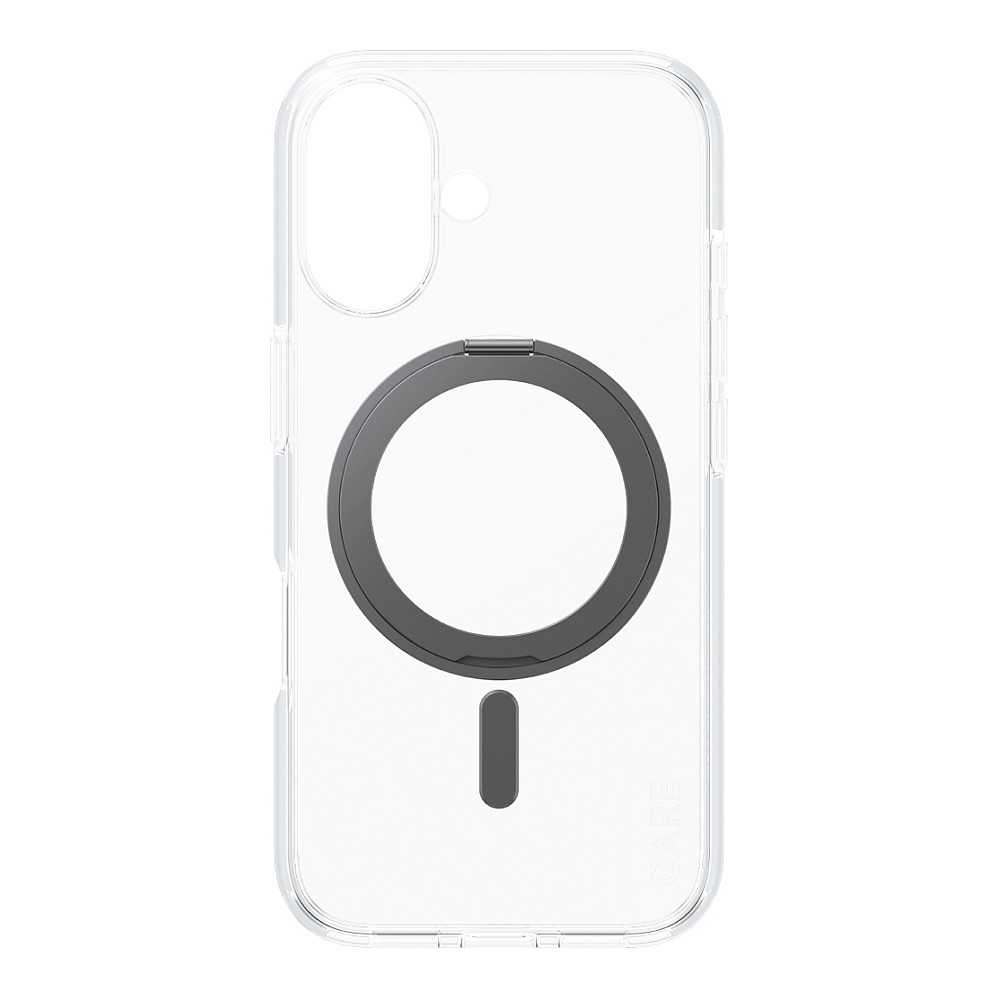 Futrola PANZER GLASS CARE Case Feature Black Kickstand MagSAFE iPhone 16-2