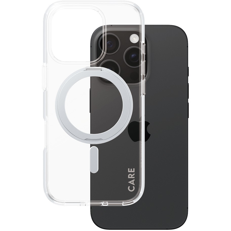 Futrola PANZER GLASS CARE Feature Silver Kickstand MagSAFE iPhone 16 Pro-0