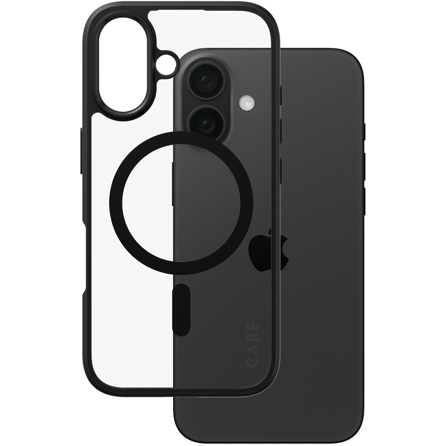 Maska PANZER GLASS CARE Case Flagship Urban Combat Black MagSAFE iPhone 16-0