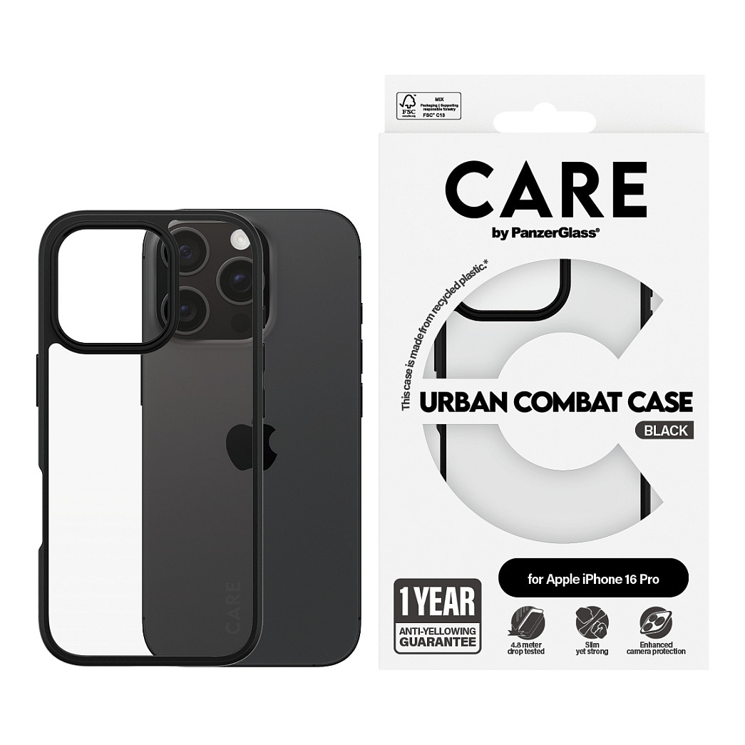 Maska PANZERGLASS CARE Case Flagship za iPhone 16 Pro (Urban Combat)-3