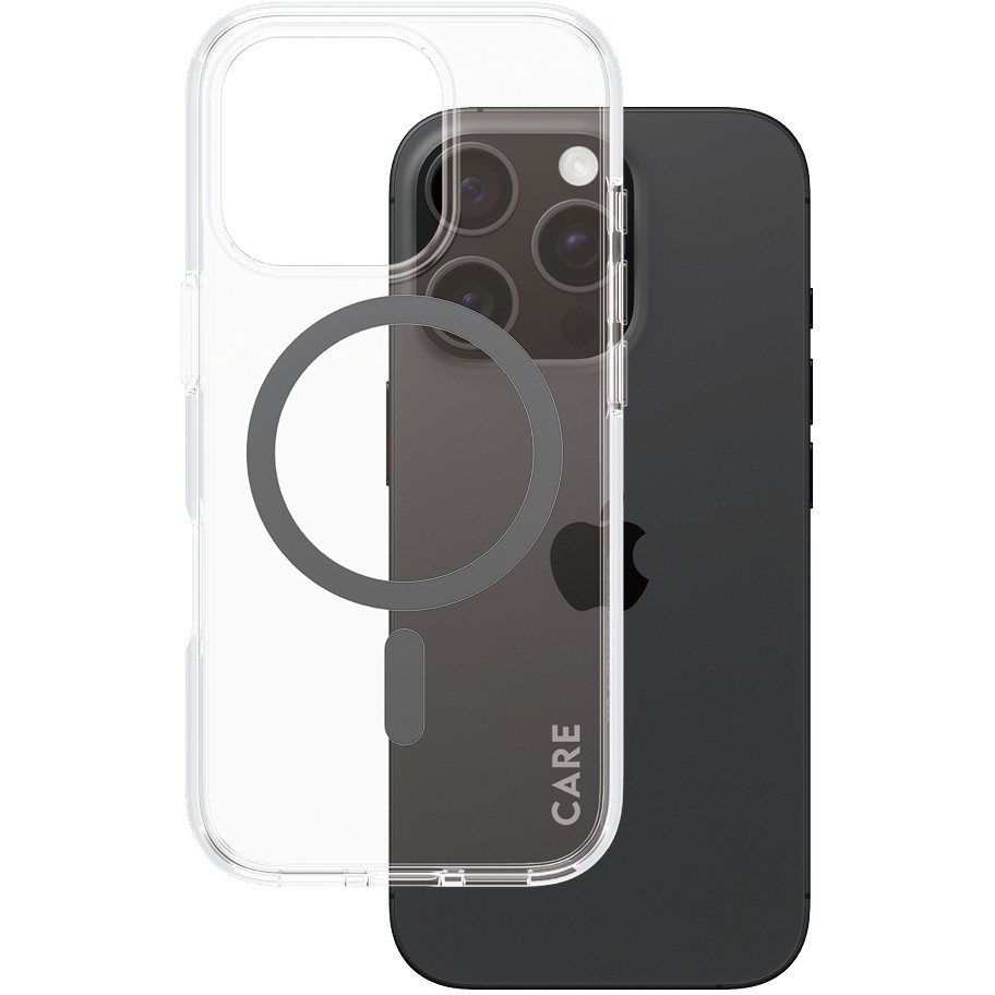 Zaštitna maska PANZER GLASS CARE Case Flagship Black MagSAFE iPhone 16 Pro-0