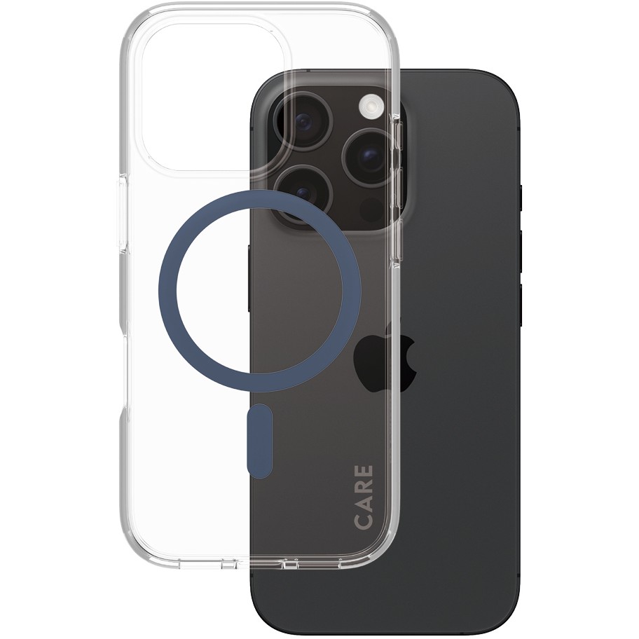 Zaštitna maska PANZER GLASS CARE Case Flagship Blue MagSAFE iPhone 16 Pro