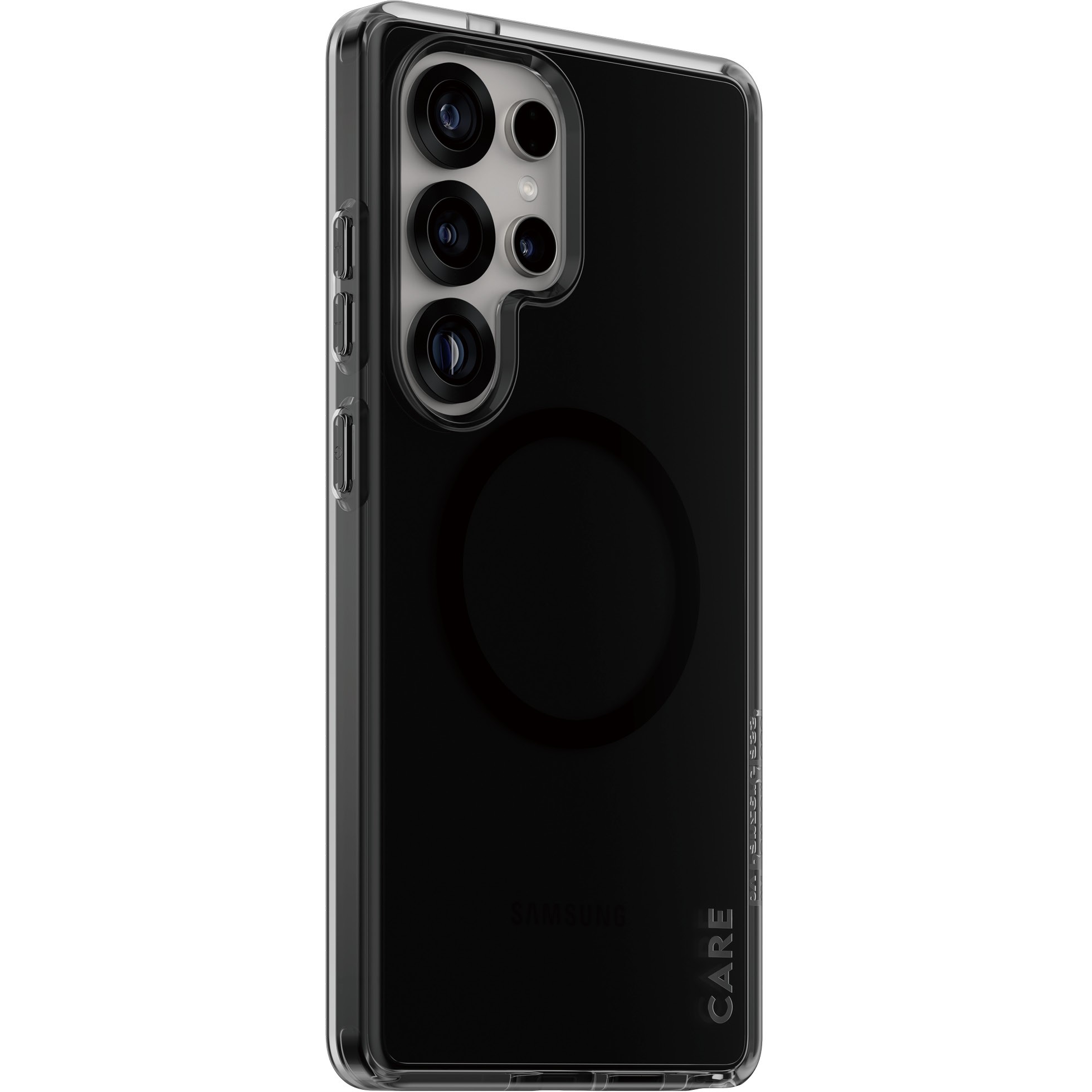 Futrola PANZER GLASS CARE Flagship Case Smokey/Black QI Compatible Galaxy S25 Ultra-0