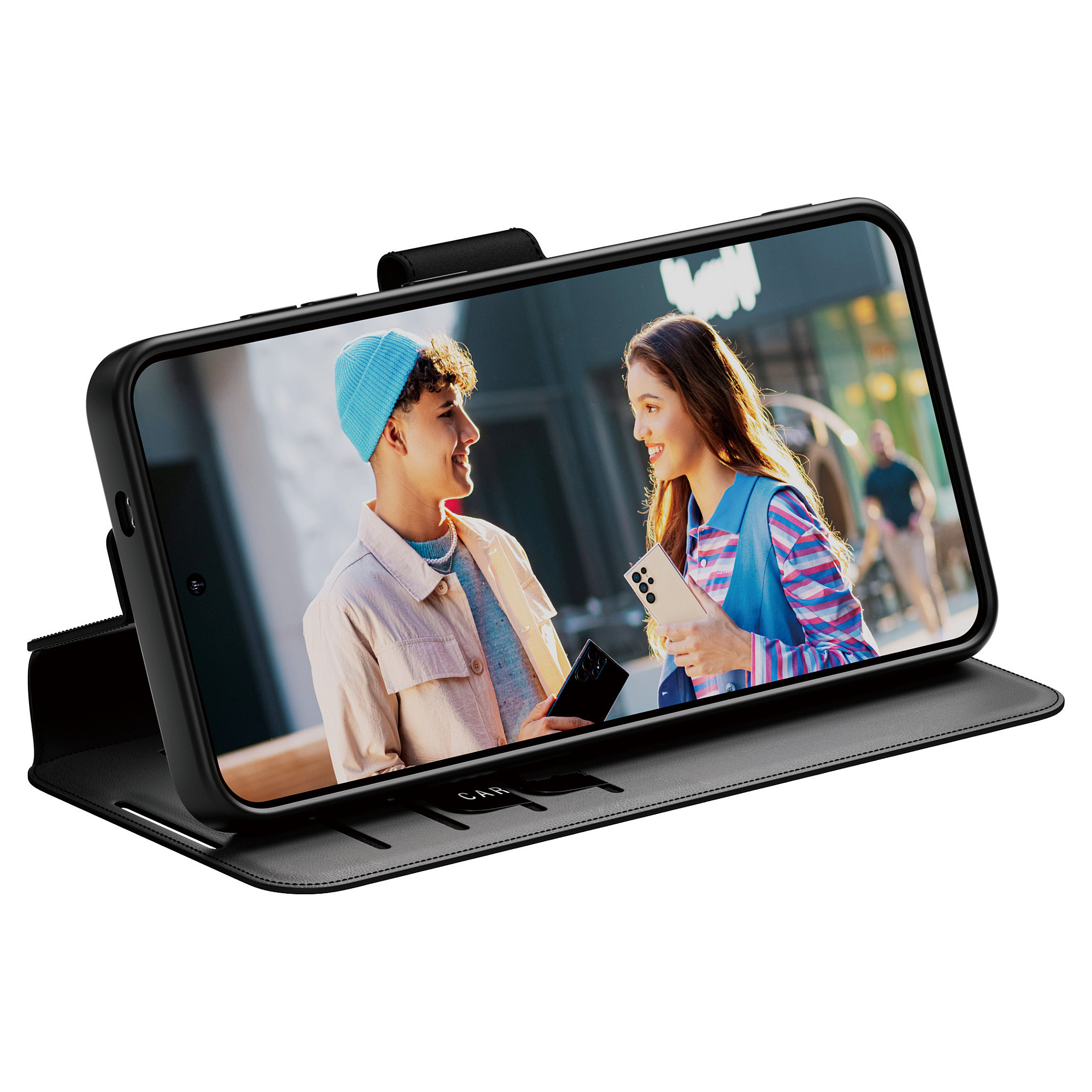 Futrola PANZER GLASS CARE Feature Wallet Case s postoljem za Samsung Galaxy S25-4