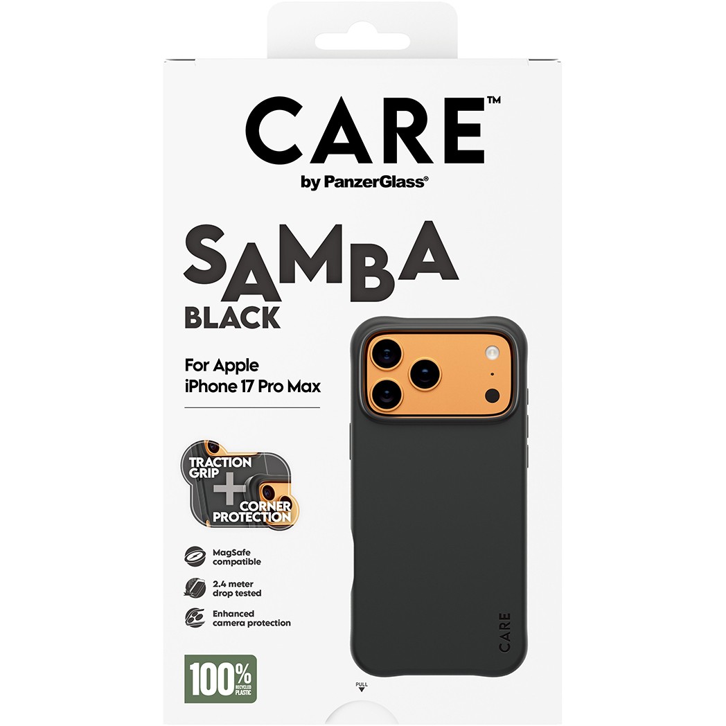 Zaštita → PANZER GLASS → CARE fashionable Samba black MagSafe iPhone 17 Pro Max-2