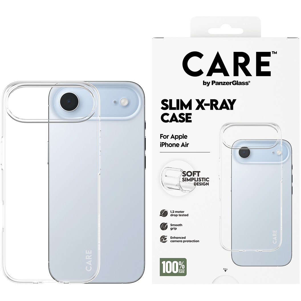 Zaštita za telefon PANZER GLASS CARE fashionable X-Ray Soft Basic iPhone Air-1