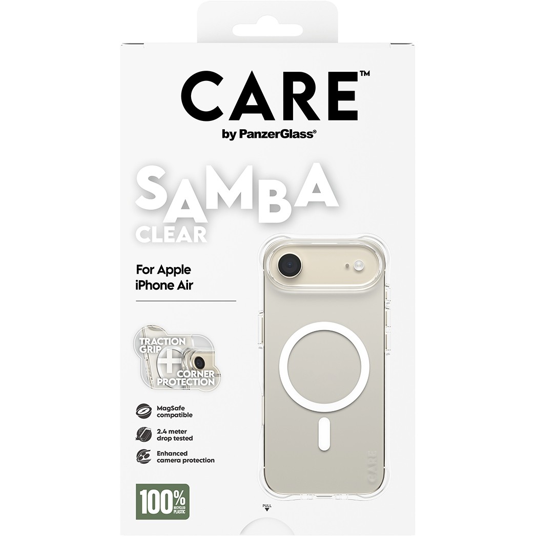 Zaštita za telefon PANZER GLASS CARE fashionable Samba clear MagSafe iPhone Air-2