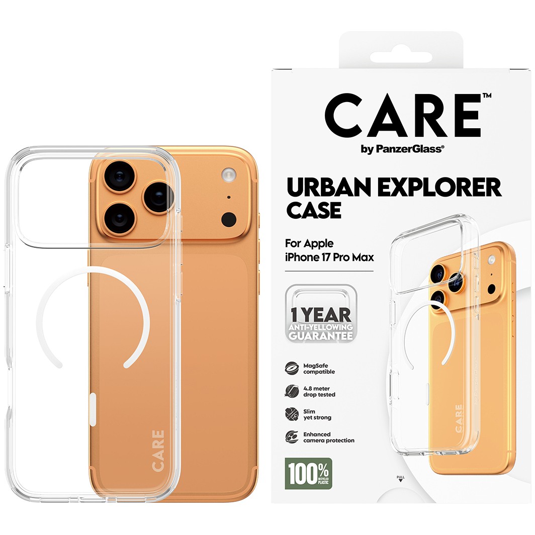 Futrola PANZER GLASS CARE BY FLAGSHIP CASE TRANSPARE-1
