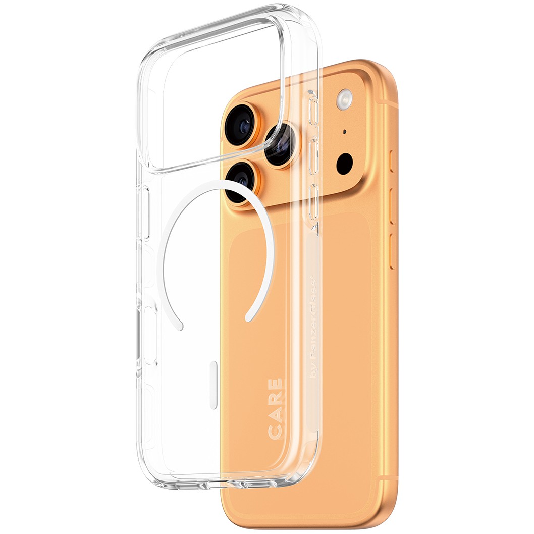 Futrola PANZER GLASS CARE BY FLAGSHIP CASE TRANSPARE