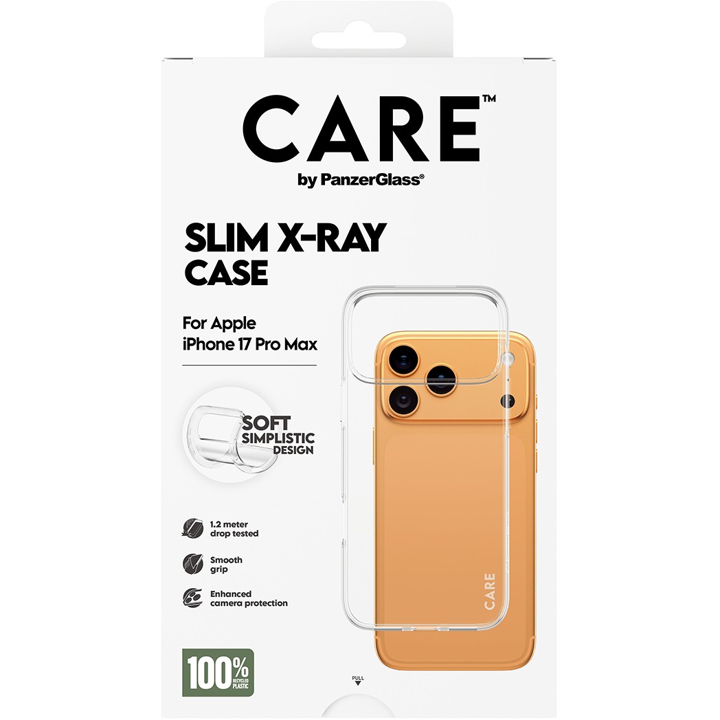 Zaštita za telefon PANZER GLASS CARE fashionable X-Ray Soft Basic iPhone 17 Pro Max-2
