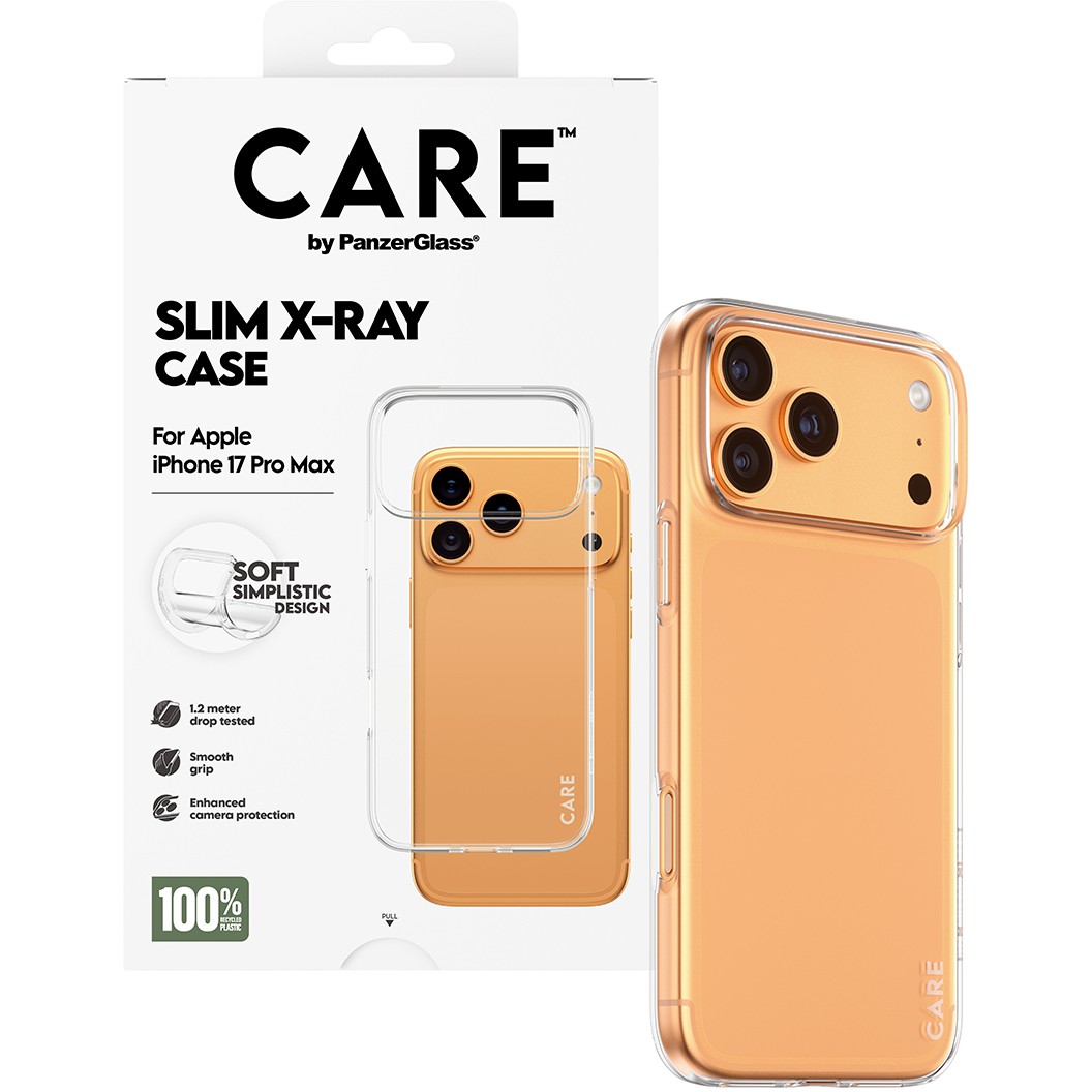 Zaštita za telefon PANZER GLASS CARE fashionable X-Ray Soft Basic iPhone 17 Pro Max-4