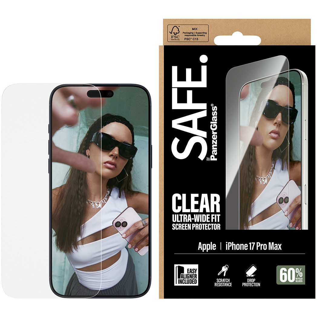 Zaštitno staklo PANZER GLASS SAFE Schutzglas iPhone 17 Pro Max/UWF-1
