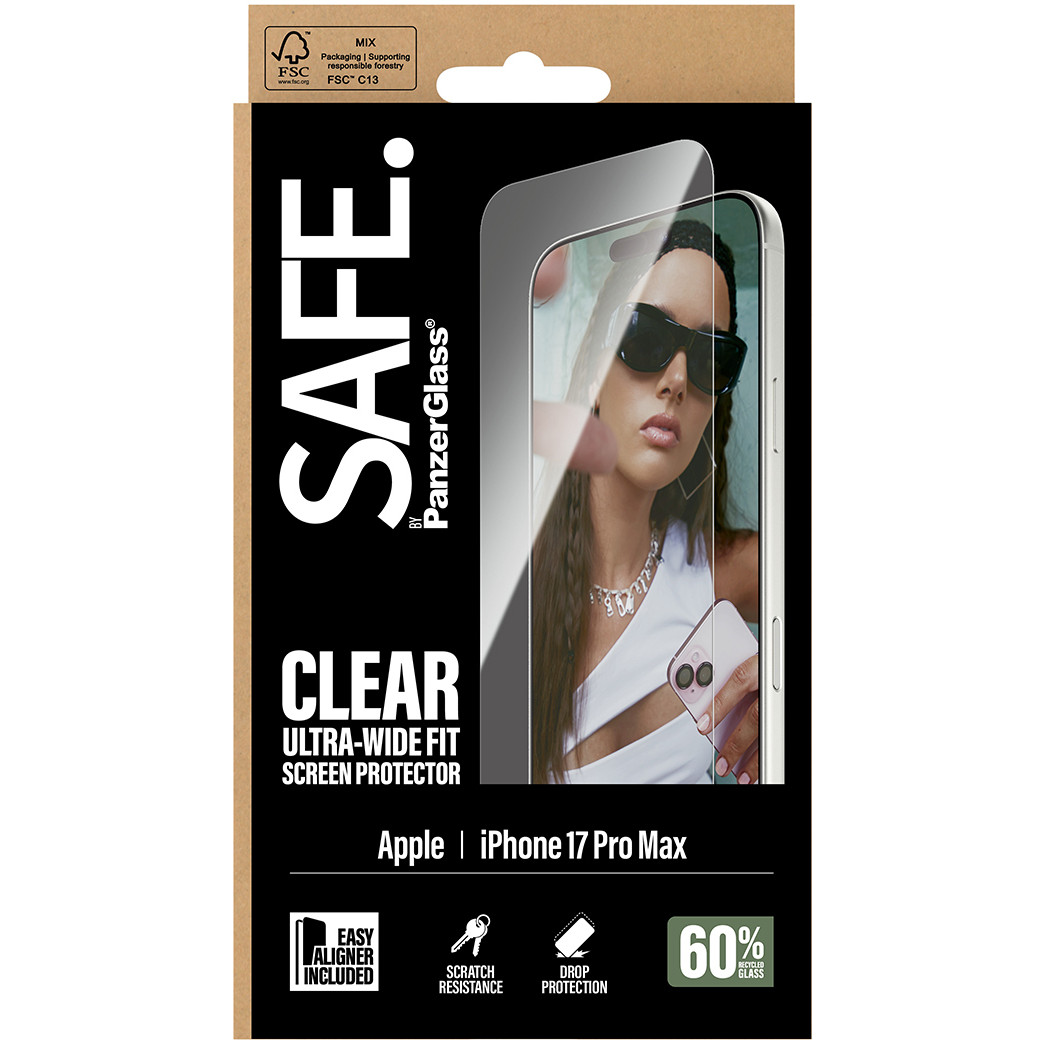 Zaštitno staklo PANZER GLASS SAFE Schutzglas iPhone 17 Pro Max/UWF-2