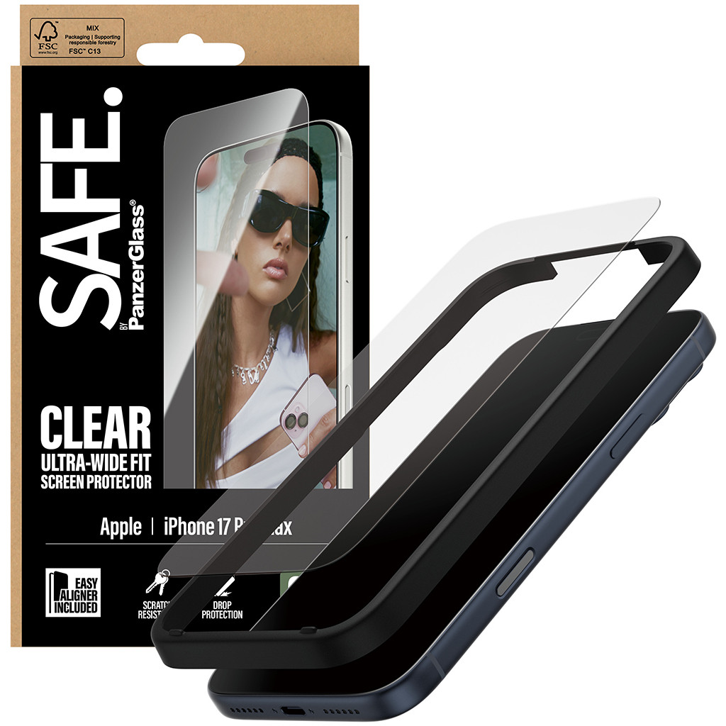 Zaštitno staklo PANZER GLASS SAFE Schutzglas iPhone 17 Pro Max/UWF-4