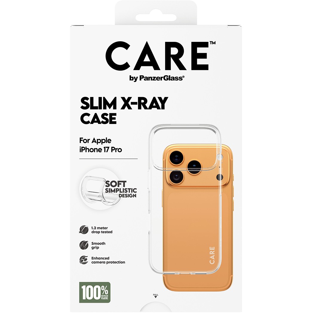 Zaštita za telefon PANZER GLASS CARE fashionable X-Ray Soft Basic iPhone 17 Pro-2