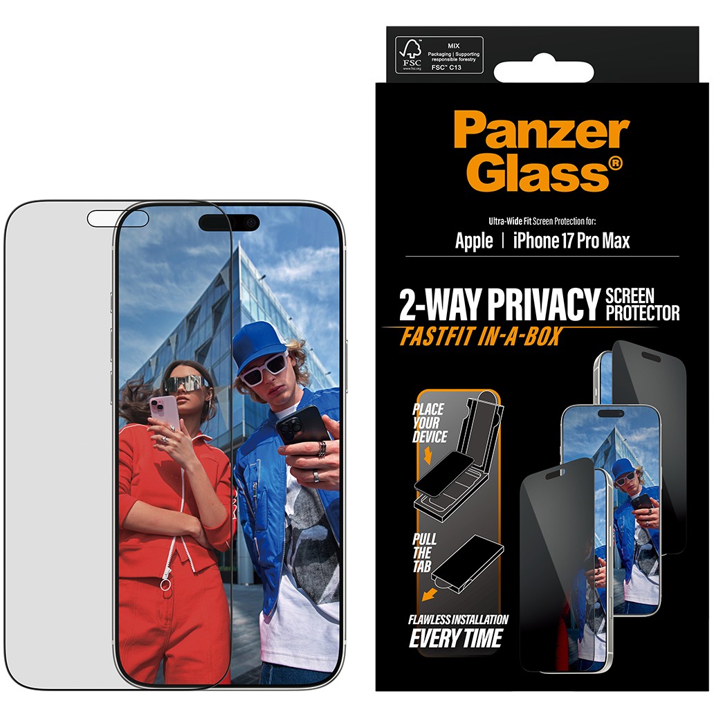 Zaštita ekrana PANZER GLASS PRIVACY SCREEN PROTECTOR W. BLA-1