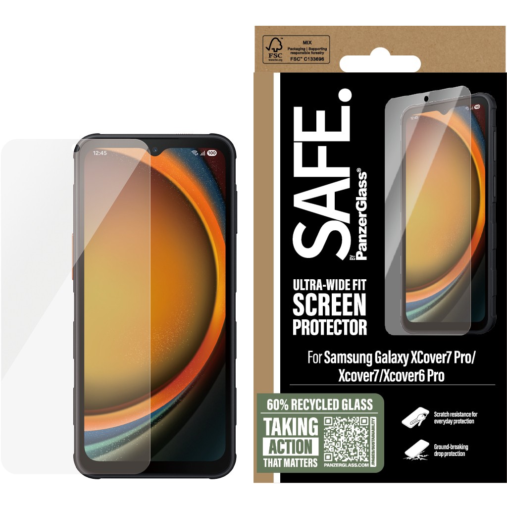 ZAŠTITA PANZER GLASS SAFE Displayschutz Galaxy Xcover7 Pro/Xcover7/Xcover6 Pro-1