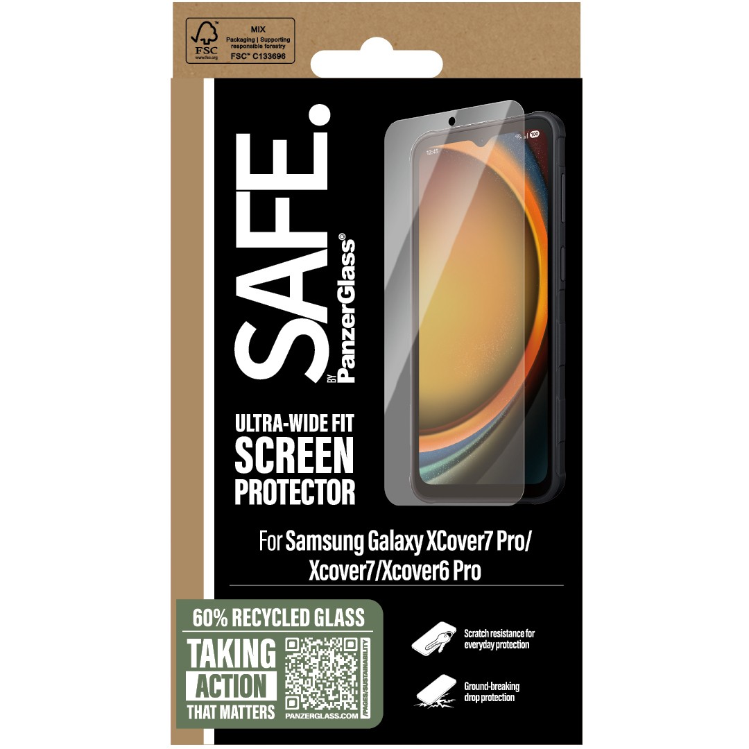 ZAŠTITA PANZER GLASS SAFE Displayschutz Galaxy Xcover7 Pro/Xcover7/Xcover6 Pro-2