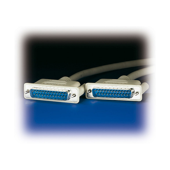 Kabel ROLINE RS232 DB25-DB25 3M-1