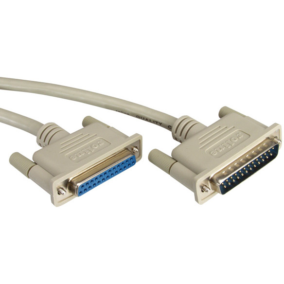 Kabel ROLINE RS232 DB25-DB25.ST/BU
