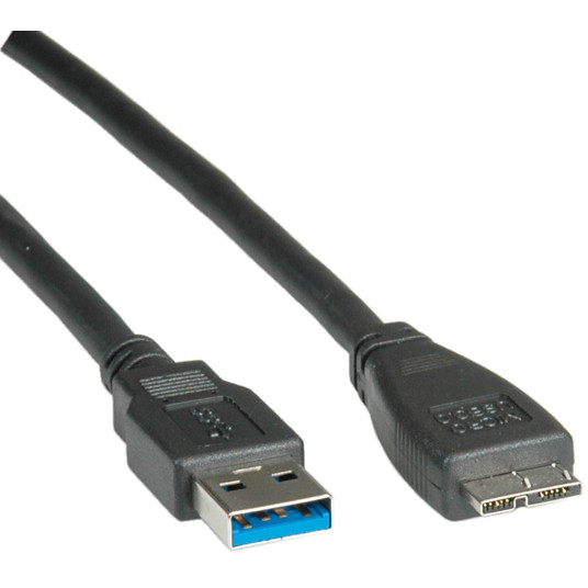 Kabel ROLINE USB3.2 GEN1 A-MICROA-0
