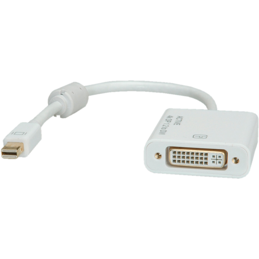 Adapter kabel ROLINE ADP.KABEL MINIDP-DVI ST/BU V1.2