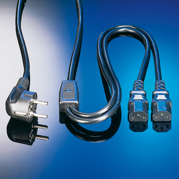Kabel ROLINE Y-NETZANSCHLUSSKABEL 2M-2