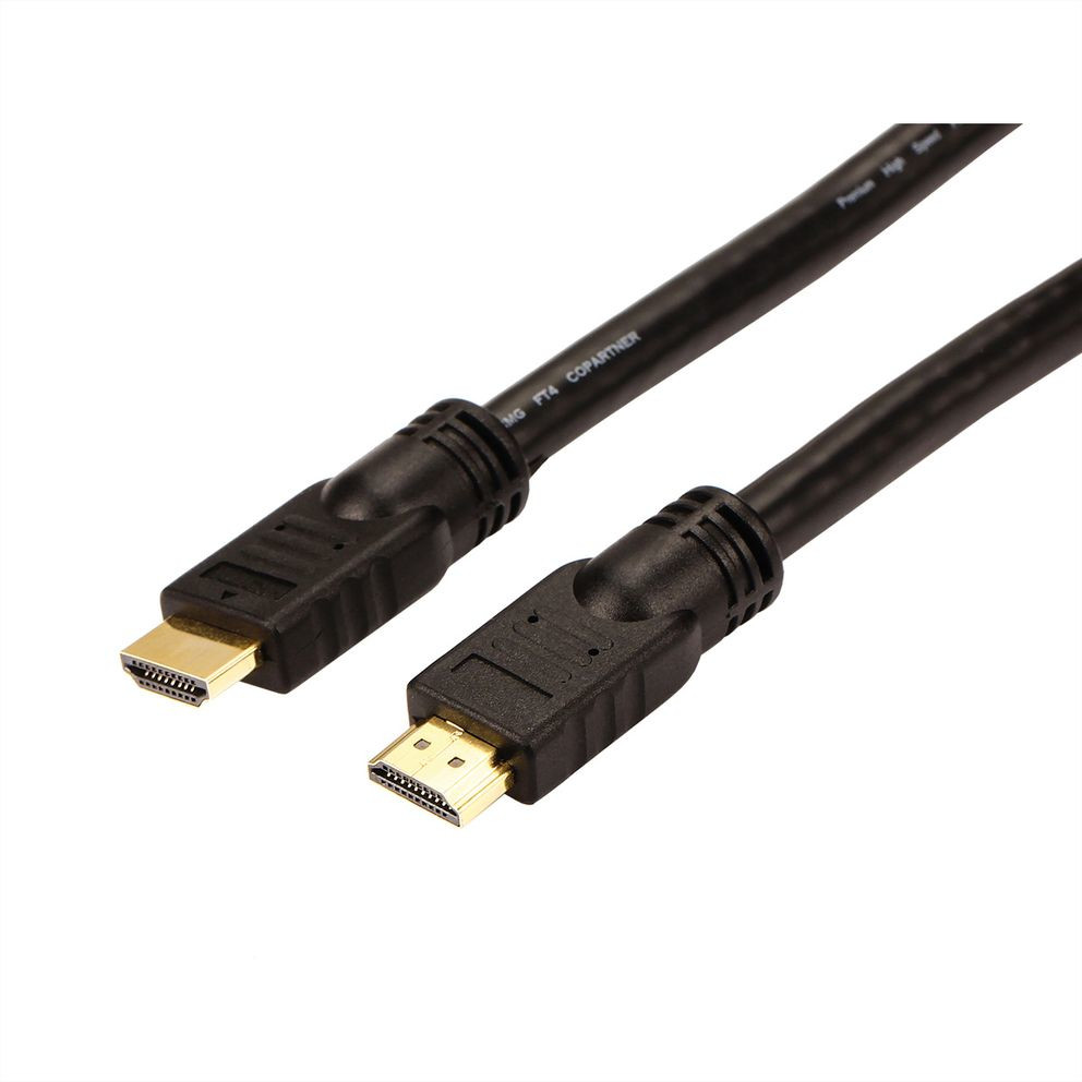 Kabel ROLINE UHDMI KABEL M.REP..AKTIV.20M-2