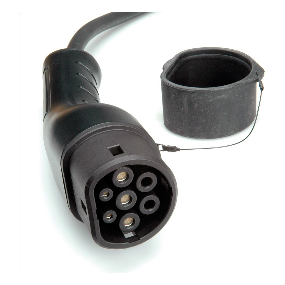Kabel za punjenje električnih vozila ROLINE spiralni Tip 2 na Tip 2 (22kW, 32A, 3-fazni, 5m)-4