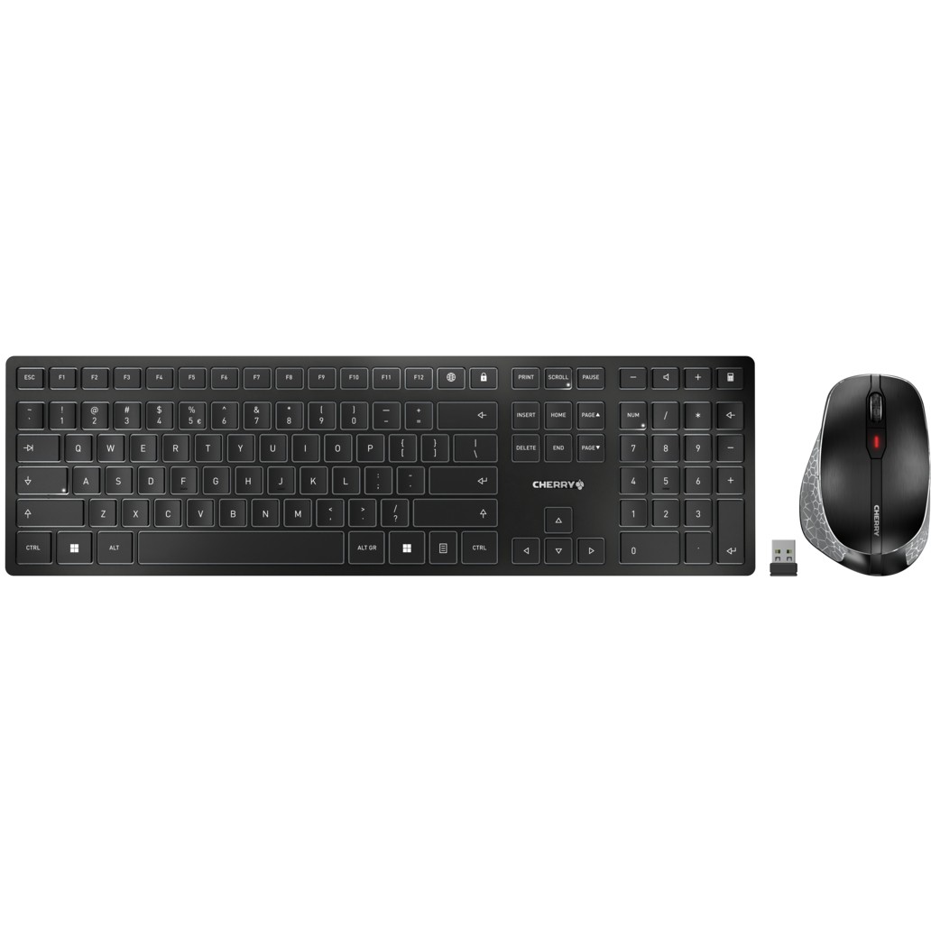 Set tipkovnica i miš CHERRY DW 9500 SLIM KEYBOARD COMBO – internacionalna non HR tipkovnica