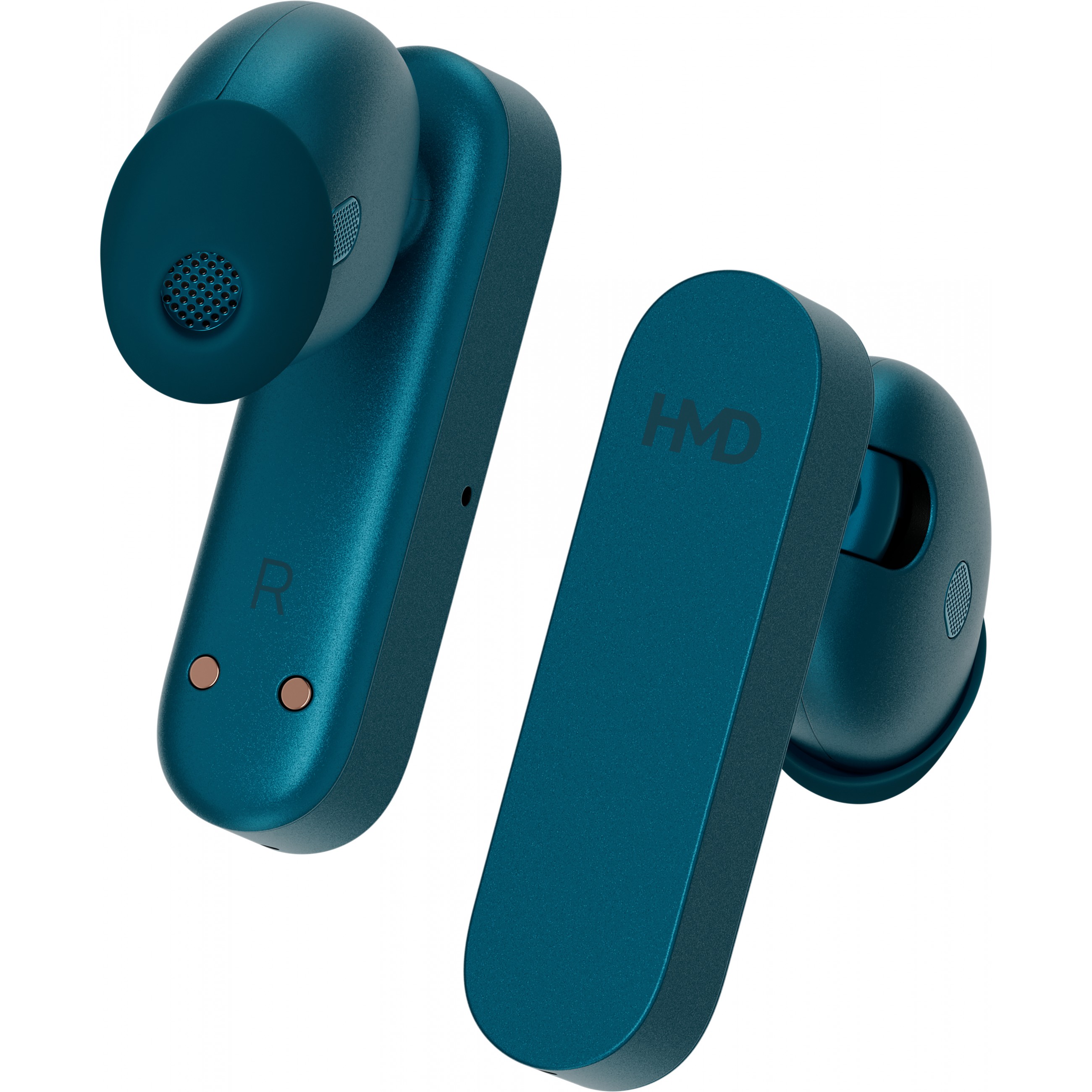 Slušalice HMD Amped Buds (in-ear, bežične, Bluetooth 5.4, ANC, IP54, cijan boja)-0