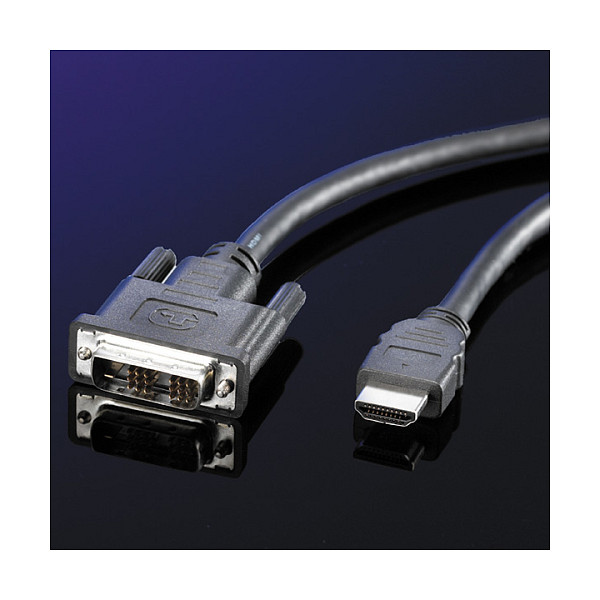 Kabel DVI RAZNO DVI-HDMI 10M-1