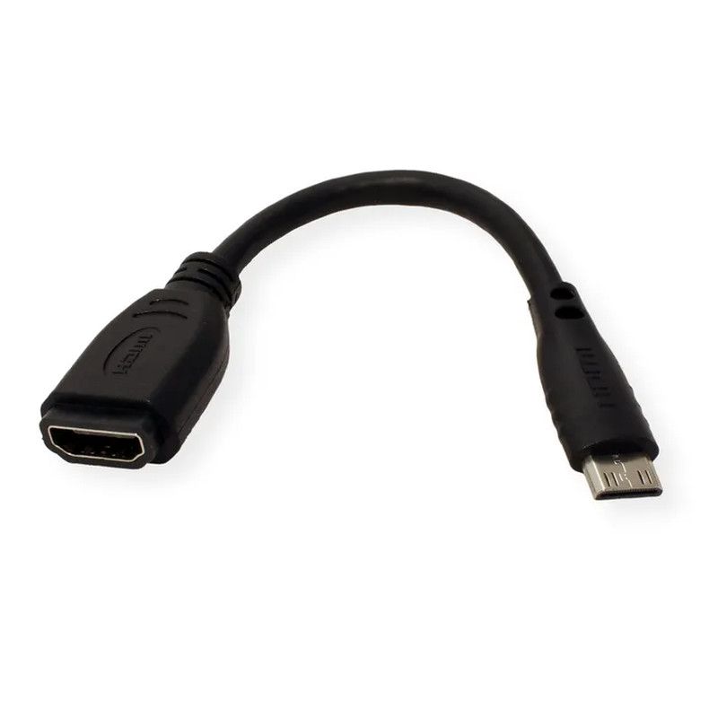 Adapter HDMI-HDMI MINI ROLINE VALUE BU/ST-1