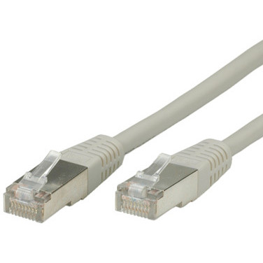 Kabel VALUE Patchkabel Kat.6 Class E S/FTP PiMF grau 5m