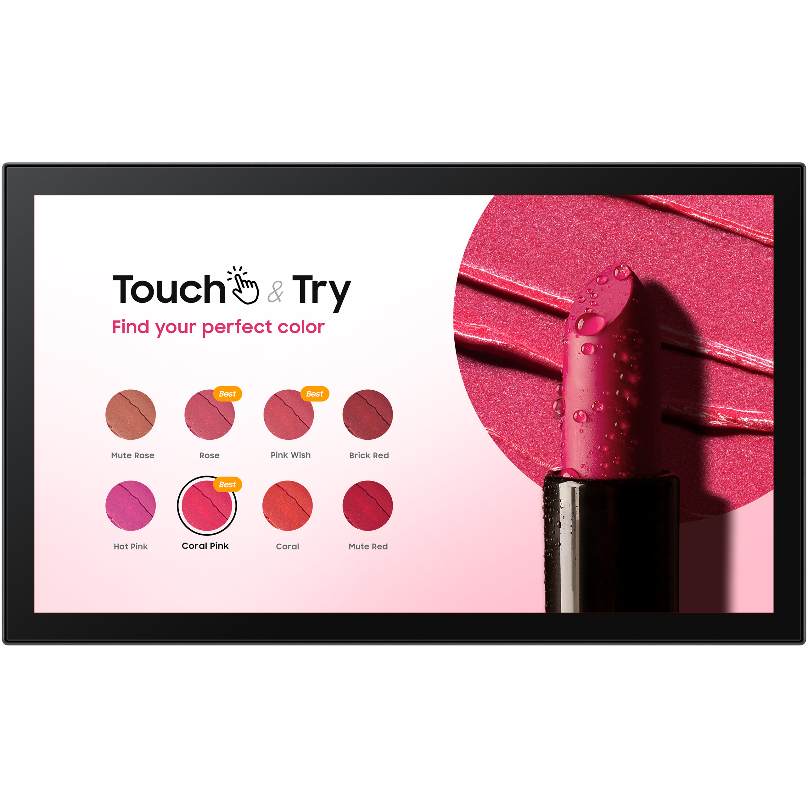 Monitor SAMSUNG QB13C-T 33 cm (13") LED interaktivni Digital Signage s Touchscreenom (Multi-Touch)-0