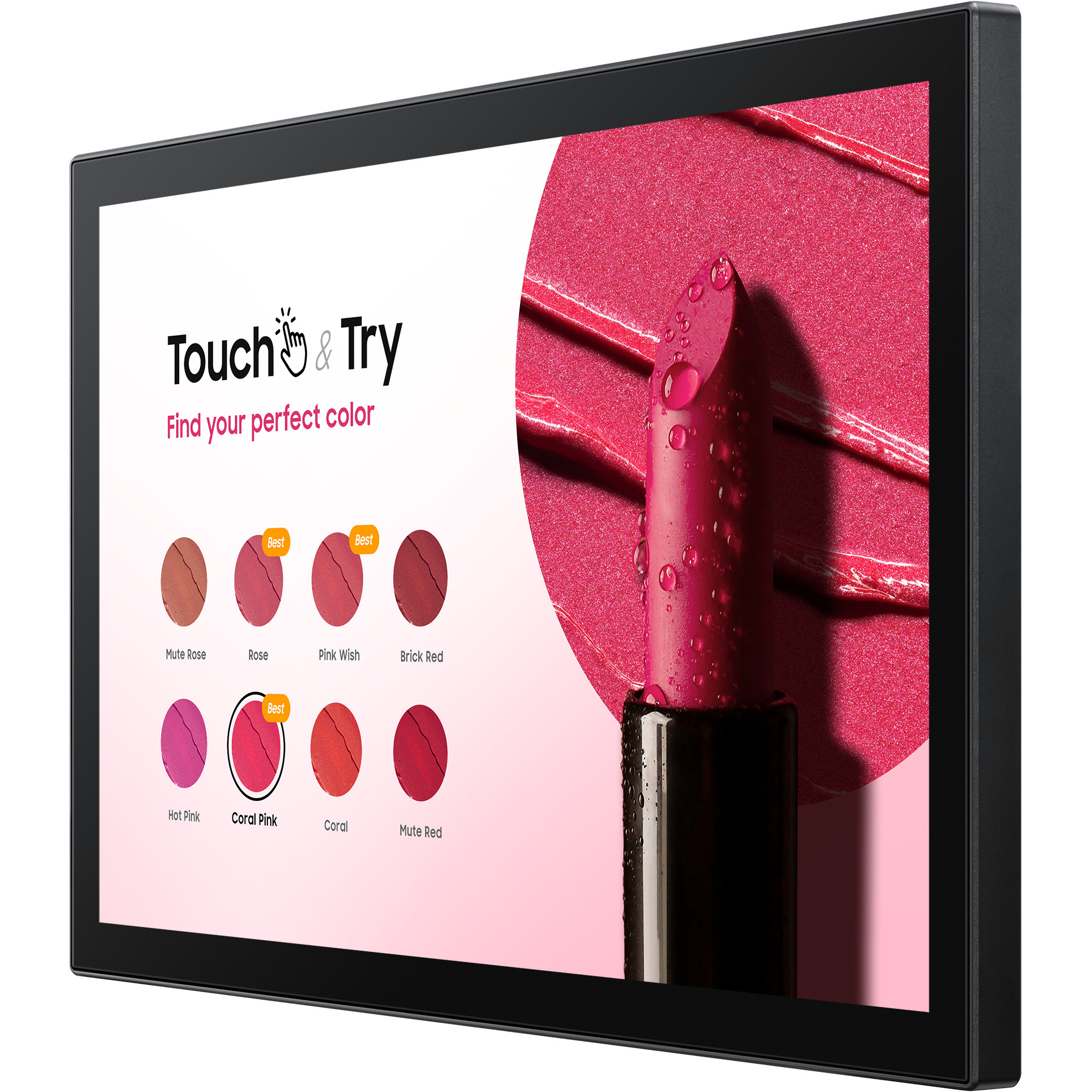 Monitor SAMSUNG QB13C-T 33 cm (13") LED interaktivni Digital Signage s Touchscreenom (Multi-Touch)-3