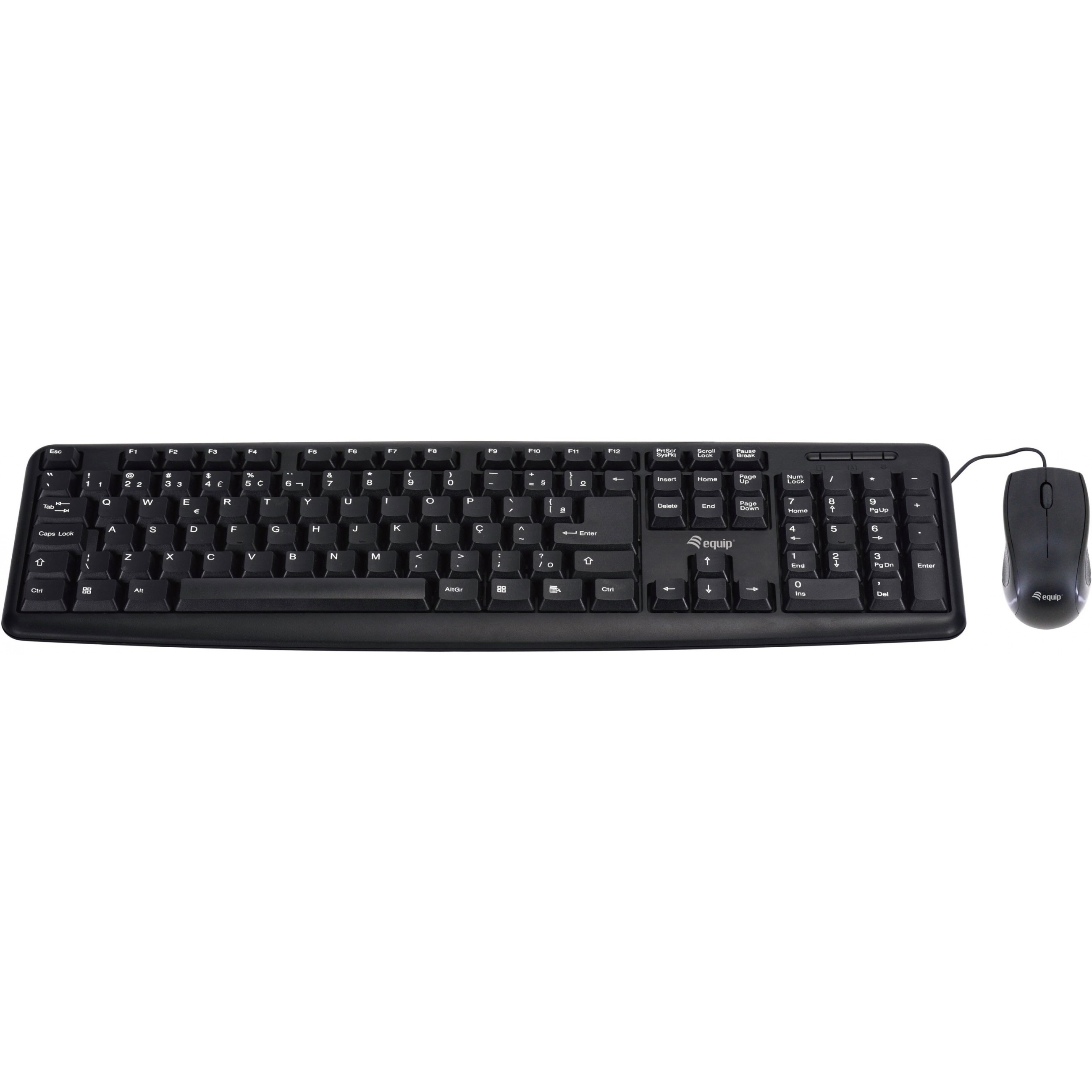 Tipkovnica i miš EQUIP 245201 Wired Keyboard and Mouse Combo, ES layout (QWERTY) – internacionalna non HR tipkovnica-5