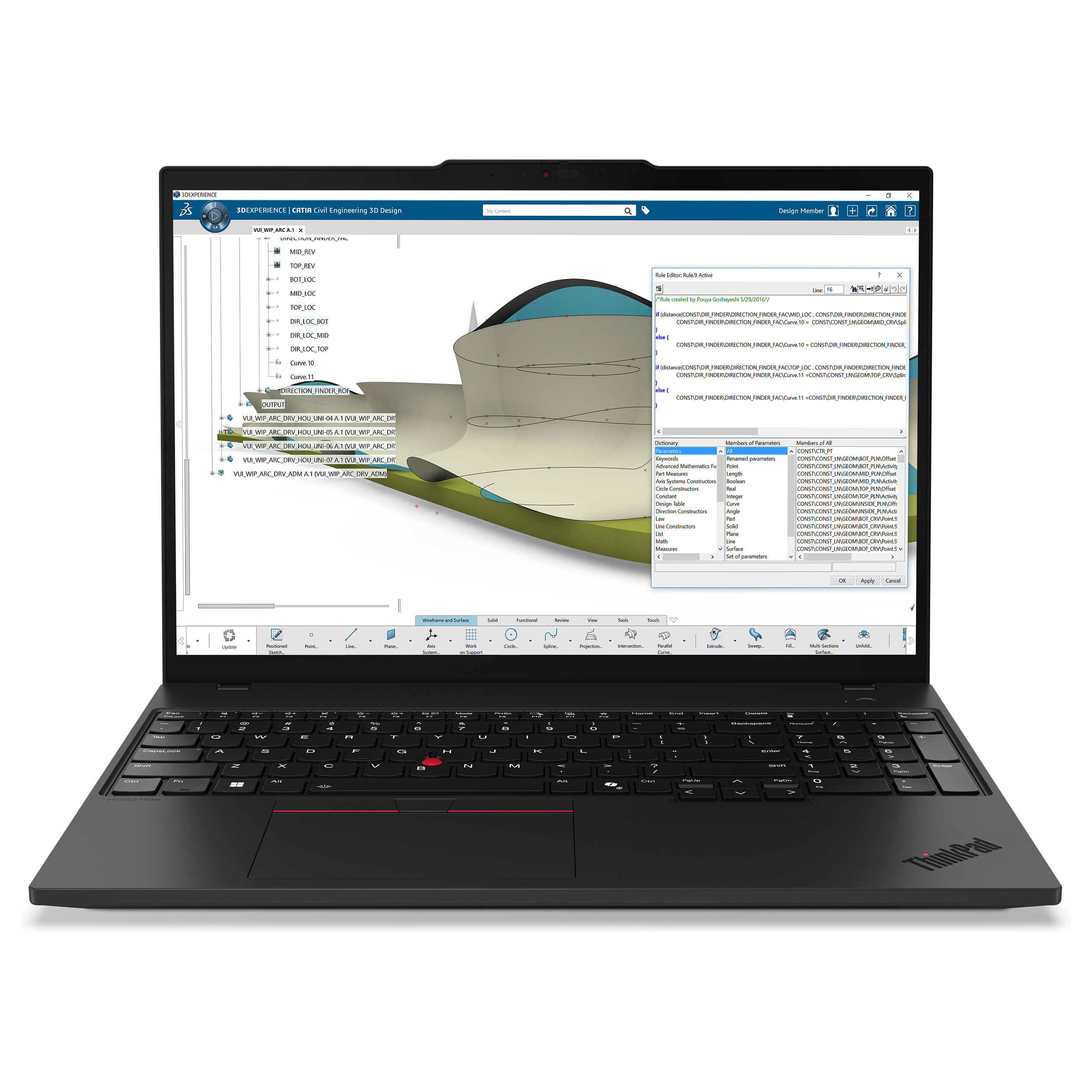 Laptop LENOVO ThinkPad P16s G4 (16" FHD, AMD Ryzen 9 HX, 96GB RAM, 1TB SSD, UMA, Linux) – internacionalna non HR tipkovnica-1
