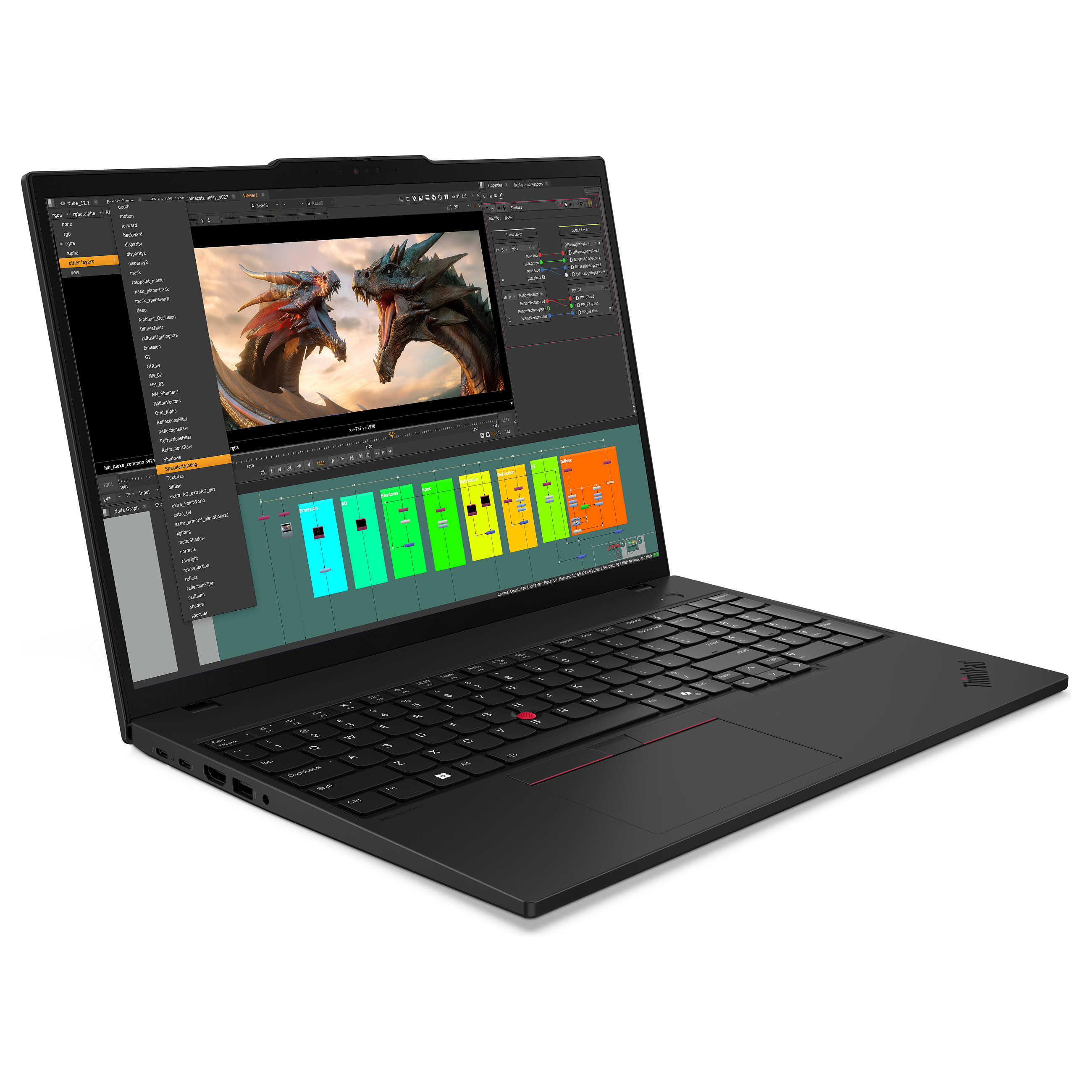 Laptop LENOVO ThinkPad P16s G4 (16" FHD, AMD Ryzen 9 HX, 96GB RAM, 1TB SSD, UMA, Linux) – internacionalna non HR tipkovnica-14