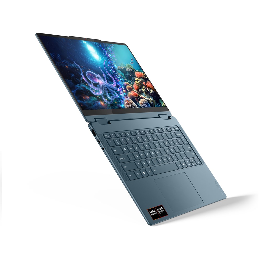 Laptop LENOVO Yoga 7 2-in-1 14AKP10 (14" Touchscreen, WUXGA, AMD Ryzen 5 3400U, 16 GB RAM, 512 GB SSD, Windows 11, Teal) – internacionalna non HR tipkovnica-5