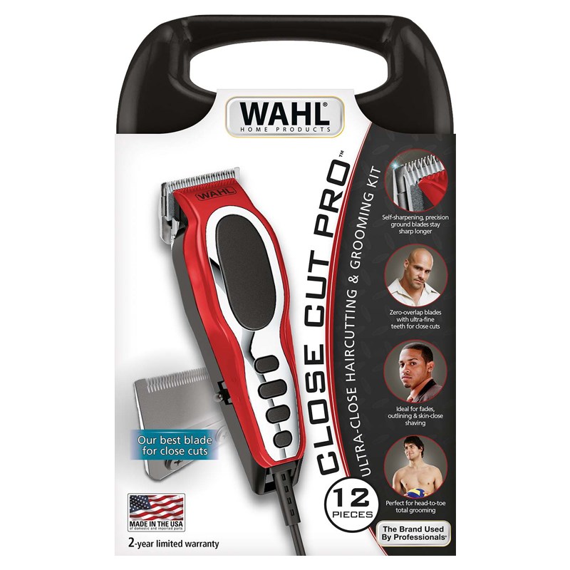 Wahl 79111-2016 hair trimmers/clipper Black, Red, Silver 6-1