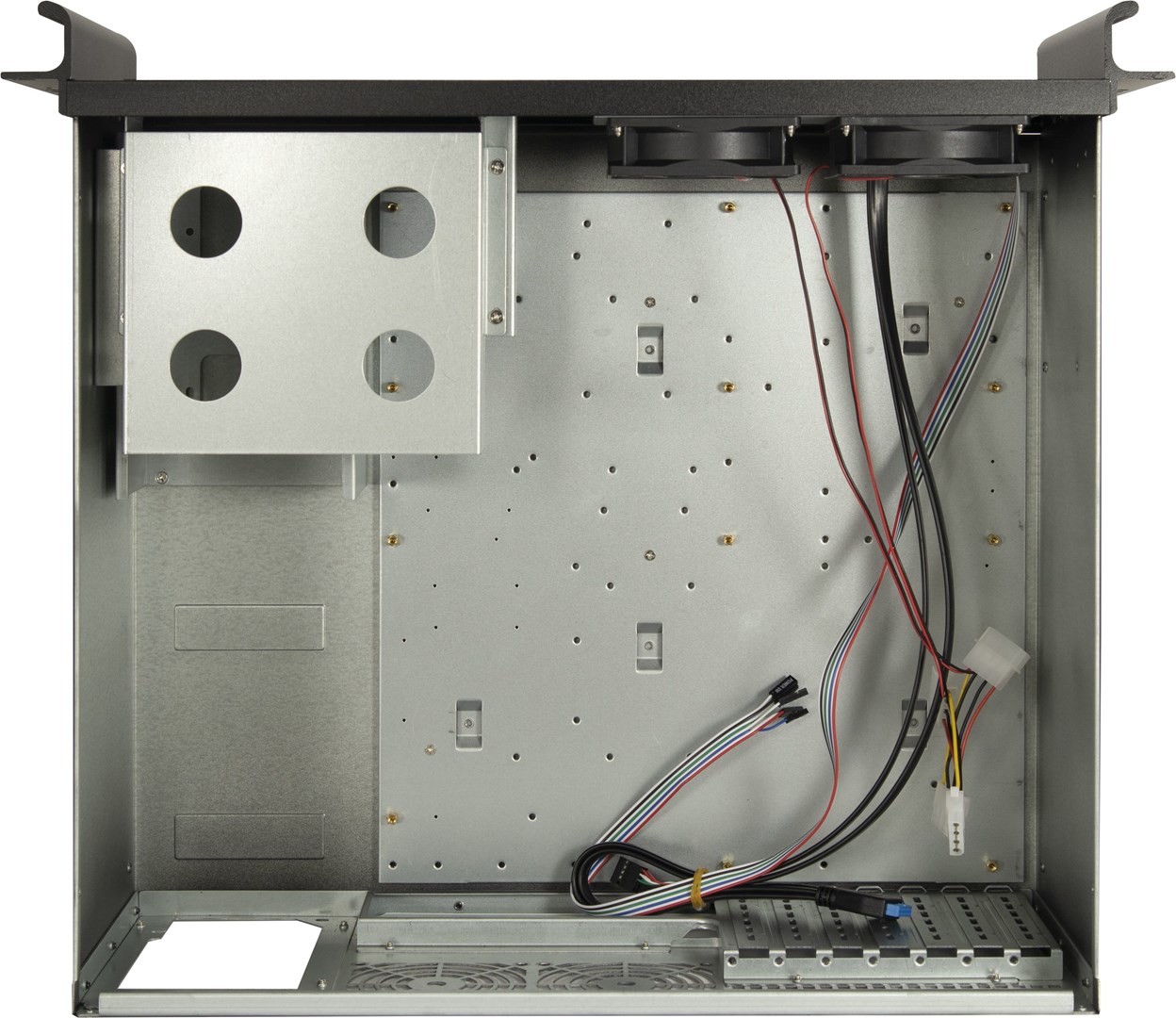 Rack kućište INTER-TECH 4U-K-439L (4U, crno)-3