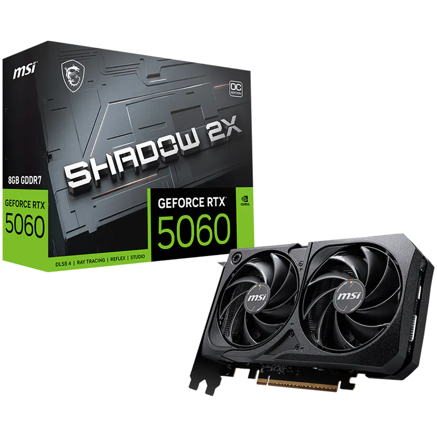 Grafička kartica MSI GeForce RTX 5060 SHADOW 2X OC (8GB GDDR7)-0