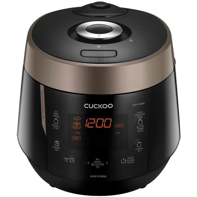 Kuhalo za rižu CUCKOO CRP-P1009S (1.8 L, 10 osoba, IH tehnologija, 1150 W)-0