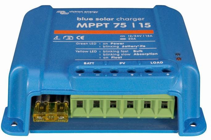 Solarni regulator punjenja VICTRON ENERGY BlueSolar MPPT 75/15 (12/24V, 15A, 75V)-0