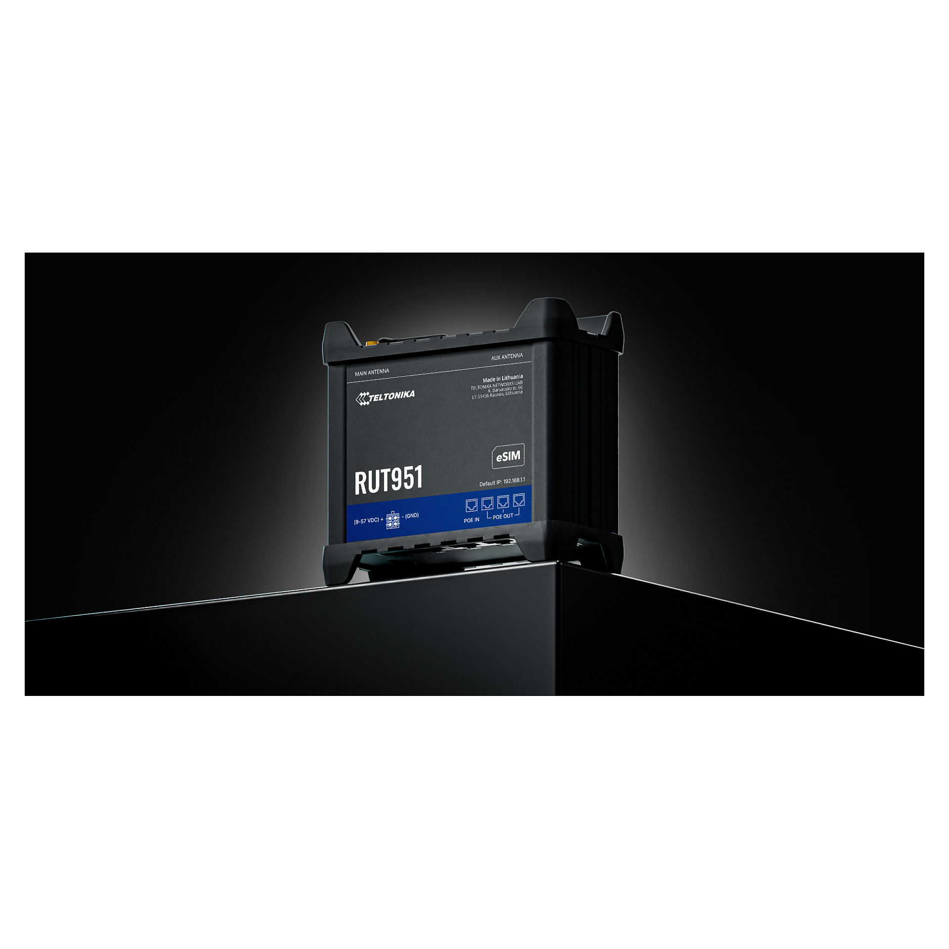 4G LTE Router TELTONIKA RUT951 (Dual SIM, Wi-Fi, 4x LAN)-0