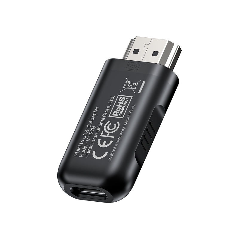 Adapter UNITEK HDMI TO USB-C HDR/HDCP 4K60HZ M/F-5